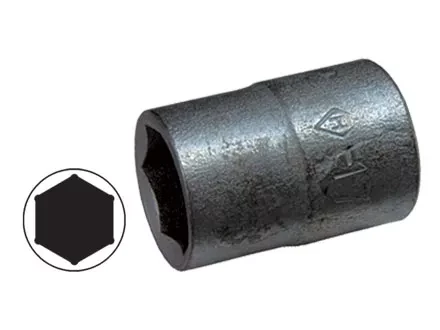 Головка торцевая, 6-гранная, 12 мм, CrV, оцинкованная  SPARTA 136165 купить в Ноябрьске