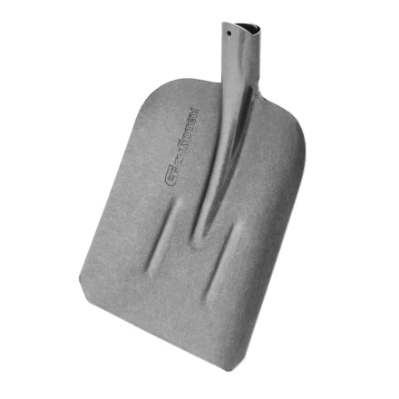 Лопата совковая, 235х285, ребра жесткости, рессорная сталь, 0,7 кг, без черенка// Сибртех 61321 купить в Ноябрьске