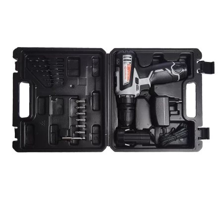 Аккумуляторная дрель-шуруповерт со съемным патроном ИНТЕРСКОЛ ДА-12ЭР-02 КОМБИ Li-ion (2 х 1,5Ач) купить в Ноябрьске