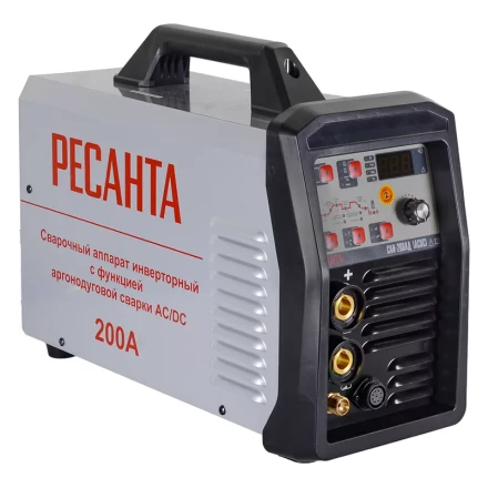 Сварочный аппарат инверторный Ресанта САИ-200АД (АС/DC) 65/98 купить в Ноябрьске