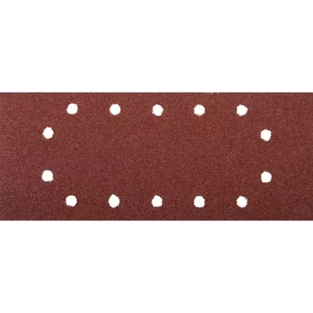 Лист шлифовальный ЗУБР &quot;МАСТЕР&quot;, 14 отверстий, для ПШМ на зажимах, Р40, 115х280мм, 5шт 35594-040 купить в Ноябрьске