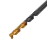 Сверло по металлу, 3,5 мм, HSS-Tin, Golden Tip, 10 шт. Denzel 717207 купить в Ноябрьске