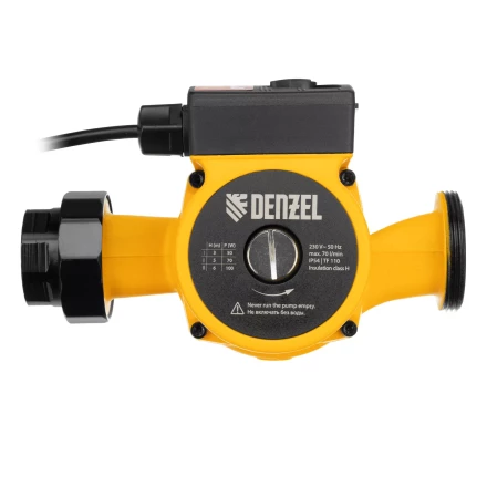 Циркуляционный насос CP32-6, напор 6 м, 70 л/мин, 1 м кабель, монт. длина 180 мм Denzel 99414 купить в Ноябрьске