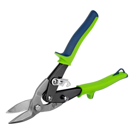 Ножницы по металлу, Сибртех 250 мм, левый рез, сталь С55, двухкомпонентные рукоятки, 78338 купить в Ноябрьске