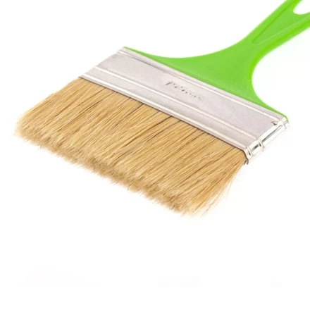 Кисть флейцевая &quot;Евро&quot;, 100 x 8, натуральная щетина, пластиковая ручка Сибртех 83304 купить в Ноябрьске