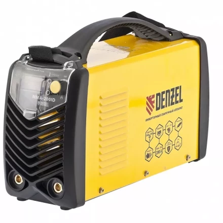 Аппарат инверторно дуговой сварки DENZEL ММА-220ID 94348 купить в Ноябрьске