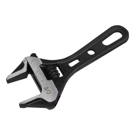 Ключ разводной 115 мм Denzel, CrV, кованый, укороченная рукоятка 15751 купить в Ноябрьске