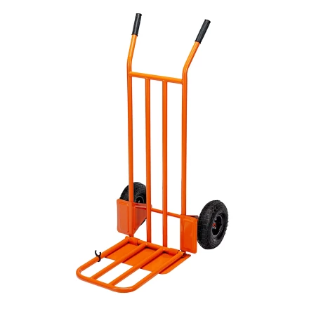 Тележка ручная 2-х колесная Сибртех 69302, усиленная, г/п 250кг, откидная платформа 530х400мм купить в Ноябрьске