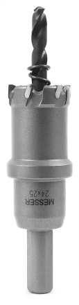 ТСТ коронка MESSER 24X25 с центрирующим сверлом и толкающей пружиной купить в Ноябрьске