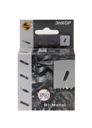 Коронка Bi-Metal Ф60 мм М3 Энкор 24160 купить в Ноябрьске