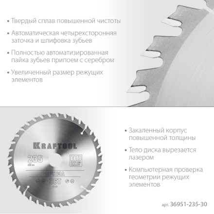 Диск пильный OPTIMA, повышенный ресурс 36951-235-30 купить в Ноябрьске