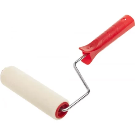 МИДИ-валик ЗУБР ЭКСПЕРТ &quot;ВЕЛЮР&quot;, 100% шерсть, ворс 4мм, ручка 6мм, d=32/150мм 03535-15 купить в Ноябрьске