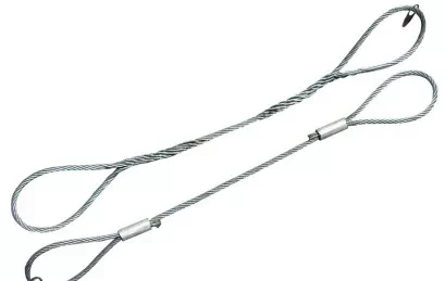 Строп канатный петлевой СКП 12.5 т L=4.5 м опрессовка купить в Ноябрьске