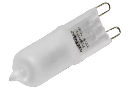 Лампа галогенная СВЕТОЗАР капсульная, матовое стекло, цоколь G9, диаметр 13мм, 25Вт, 220В SV-44892-M купить в Ноябрьске