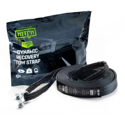 Трос буксировочный динамический HITCH PROF Лента масса авто 17 т разрывная 5 т 6 м 2 скобы (SZ071508) купить в Ноябрьске