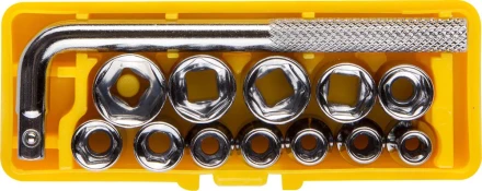 Набор STAYER Торцовые головки &quot;MASTER&quot; POCKET в пласт боксе, 13 предметов 2-26089-H13 купить в Ноябрьске