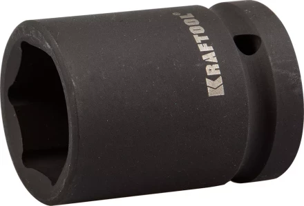 Торцовая головка KRAFTOOL &quot;INDUSTRIE QUALITAT&quot; ударная (3/4&quot;), FLANK, Cr-Mo, фосфатированная, 24 мм 27945-24_z01 купить в Ноябрьске