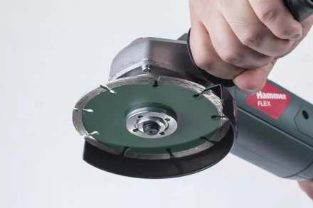 Круг алмазный HAMMER Ф125х22мм универсальный (206-102 DB SG) купить в Ноябрьске