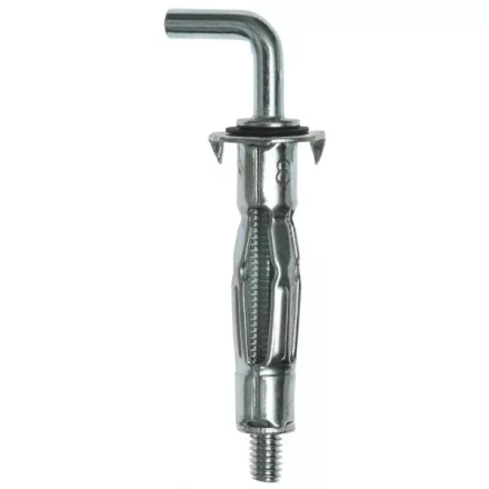 Анкер ЗУБР для пустотелых конструкций оцинкованный, с крюком, М4х32х13мм, ТФ6, 2шт 4-302496-04-032 купить в Ноябрьске