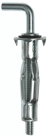 Анкер ЗУБР для пустотелых конструкций оцинкованный, с крюком, М4х32х13мм, ТФ6, 2шт 4-302496-04-032 купить в Ноябрьске