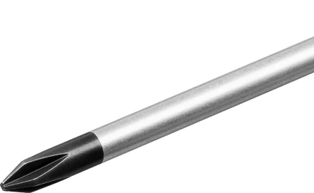 Отвертка ЗУБР &quot;МАСТЕР&quot;, хром-ванадиевая сталь, эргономичная двухкомпонентная рукоятка, PH № 2-150мм 25232-2-15 купить в Ноябрьске