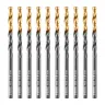 Сверло по металлу, 3,8 мм, HSS-Tin, Golden Tip, 10 шт. Denzel 717208 купить в Ноябрьске