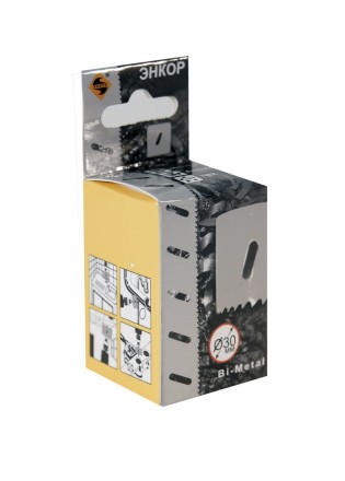 Коронка Bi-Metal Ф30 мм М3 Энкор 24130 купить в Ноябрьске