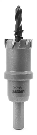 ТСТ коронка MESSER 25X25 с центрирующим сверлом и толкающей пружиной купить в Ноябрьске