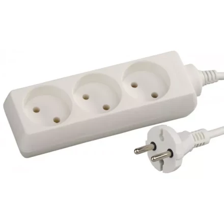 Удлинитель СВЕТОЗАР электрический, 3 гнезда, 5м SV-55030-5 купить в Ноябрьске