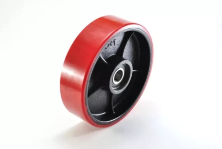 Колесо полиуретан 64х70 мм с подшипником для тележек гидравлических RHP/CW 114075 купить в Ноябрьске