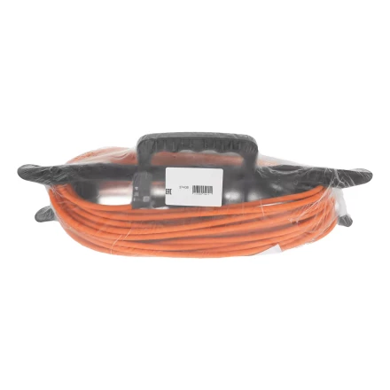 Удлинитель-шнур силовой Denzel 37406 Garden Series, ПВС, 20м, 1 розетка 3 x 1 мм, 3 м купить в Ноябрьске