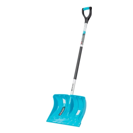 Лопата-скрепер для уборки снега Palisad 61797, полипропилен, 460х320х1300 мм, алюминиевый черенок, ПВХ, LUXE купить в Ноябрьске