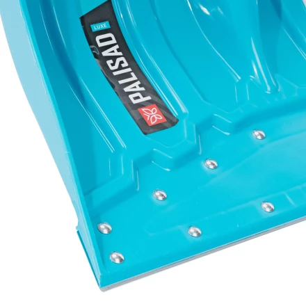 Лопата-скрепер для уборки снега Palisad 61797, полипропилен, 460х320х1300 мм, алюминиевый черенок, ПВХ, LUXE купить в Ноябрьске