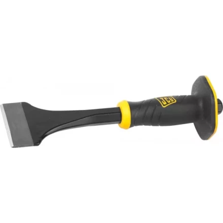 Зубило-конопатка JCB, двухкомпонентная рукоятка с протектором, CrV cталь, 275х75мм JCL016 купить в Ноябрьске