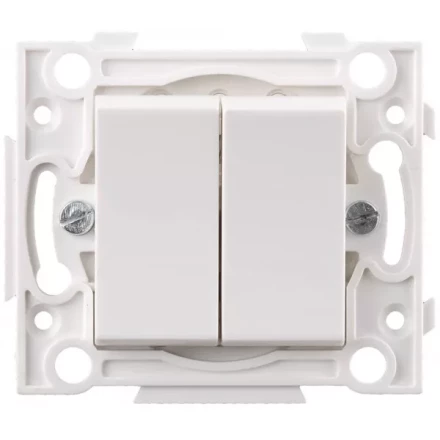 Выключатель СВЕТОЗАР двойной SV-55230-2 купить в Ноябрьске