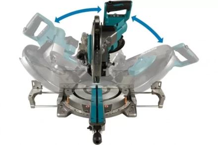 Торцовочная аккумуляторная пила Makita XGT 40В BL LS003GZ01 (без АКБ и ЗУ) купить в Ноябрьске