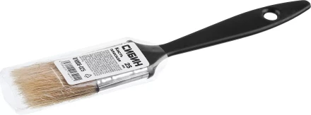 Кисть плоская СИБИН, пластиковая ручка, светлая щетина, 25мм 01008-025 купить в Ноябрьске