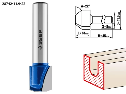 Фрезы пазовые фасонные №3 серия ПРОФЕССИОНАЛ купить в Ноябрьске