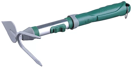 Мотыжка садовая RACO, лезвие лепесток / 2 зубца, коннекторная система, 33см 4205-53518 купить в Ноябрьске