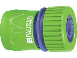 Соединитель пластмассовый быстросъемный для шланга 3/4&quot;  PALISAD 66160