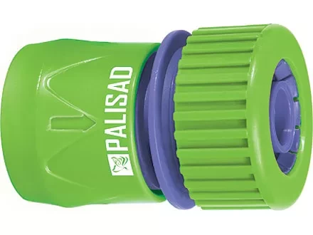 Соединитель пластмассовый быстросъемный для шланга 3/4&quot;  PALISAD 66160 купить в Ноябрьске