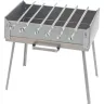 Мангал-дипломат в сумке 410x280x125 1,5 мм 6 шампуров в комплекте PALISAD Camping 69538 купить в Ноябрьске