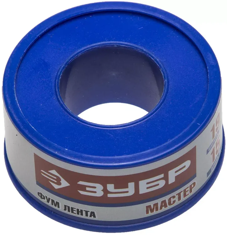 Фумлента ЗУБР "МАСТЕР", плотность 0,25 г/см3, 0,1ммх19ммх15м 12373-19-025 купить в Ноябрьске