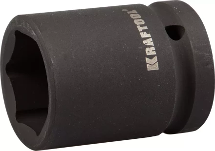 Торцовая головка KRAFTOOL &quot;INDUSTRIE QUALITAT&quot; ударная (3/4&quot;), FLANK, Cr-Mo, фосфатированная, 27 мм 27945-27_z01 купить в Ноябрьске