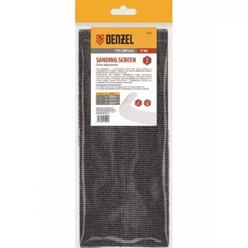 Сетка абразивная DENZEL P 80 115х280 мм 5 шт 75169 купить в Ноябрьске