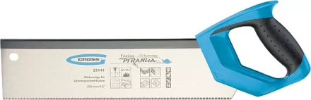 Пила обушковая для стусел PIRANHA,350мм/14&quot;,11-12ТРI,зуб 3D,каленый зуб,двухкомп рукоятка GROSS 23141 купить в Ноябрьске