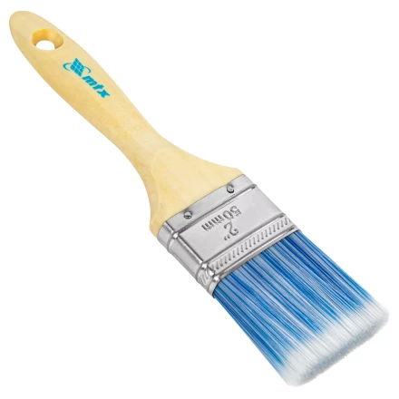 Кисть плоская &quot;Евро&quot; 2&quot;, искусственная щетина, деревянная ручка MTX 83071 купить в Ноябрьске