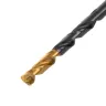 Сверло по металлу, 4,2 мм, HSS-Tin, Golden Tip, 10 шт. Denzel 717210 купить в Ноябрьске