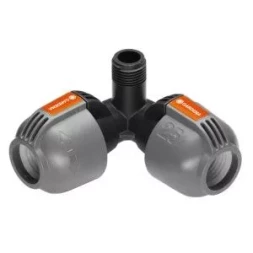 Соединитель L-образный 25 мм x 1/2"-наружная резьба GARDENA