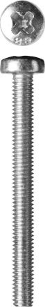 Винт ЗУБР &quot;МАСТЕР&quot; DIN 7985, класс прочности 4.8, оцинкованный, M3x30мм, 5кг 303150-03-030 купить в Ноябрьске
